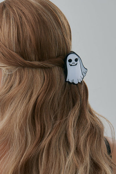 Halloween Gothic Fashion Bat Pumpkin Hair Clip