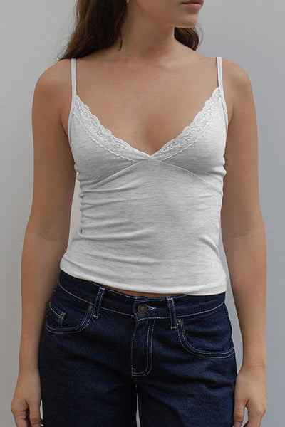 Sexy Lace Backless Slim Camisole Top