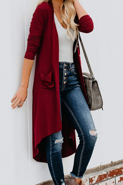 Front Button Button Cardigan