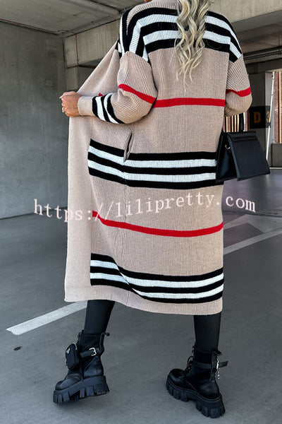 Miracle Midi Cardigan with Comfort Stripe Side Pockets