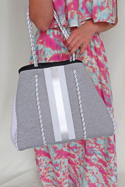 Neoprene Tote and Wristlet