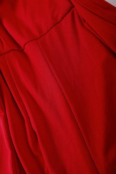 Off Shoulder Knot Jumpsuit - girlyrose.com