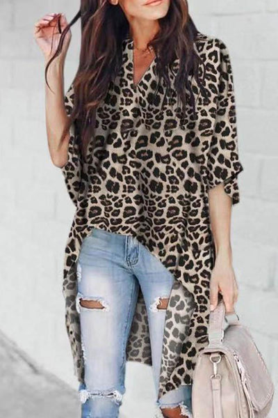 Lilipretty V-neck Loose Raglan Top