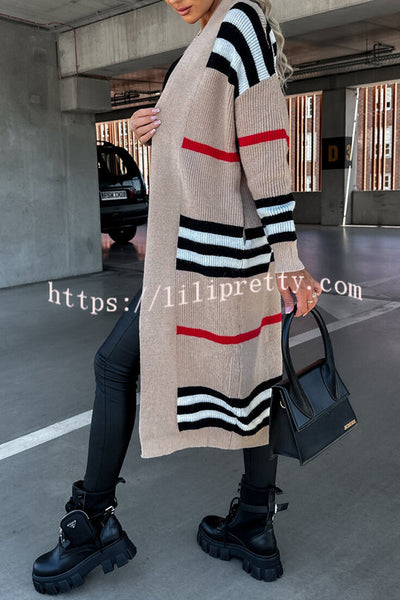 Miracle Midi Cardigan with Comfort Stripe Side Pockets