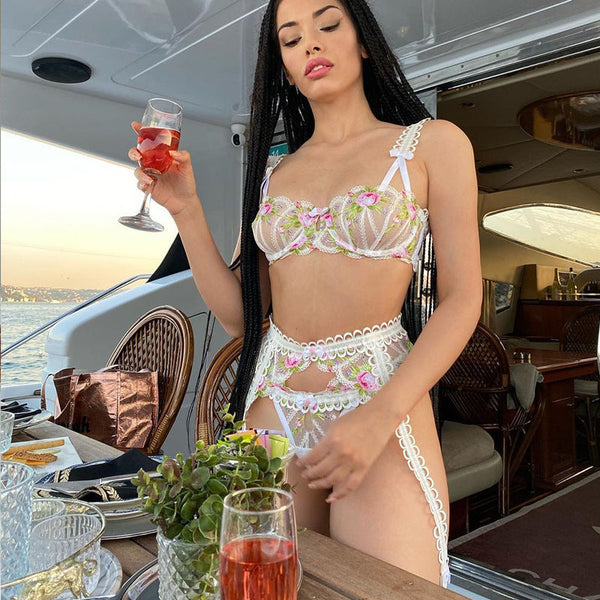 Floral Sexy Lingerie