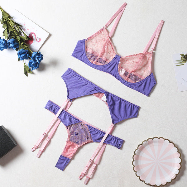 Lingerie Three Piece Set