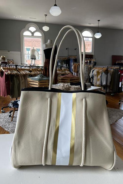 Neoprene Tote and Wristlet