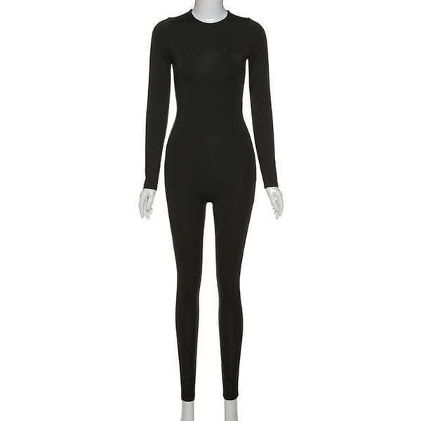 Sexy Jumpsuit Streetwear Long Sleeve Bodycon - girlyrose.com