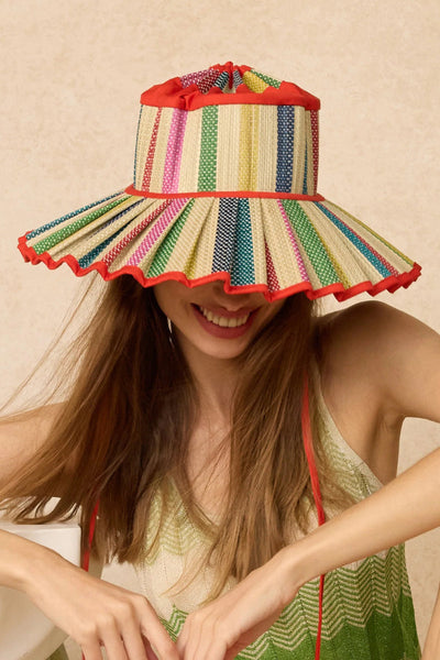 Stylish Foldable Sun-protective Woven Casual Straw Hat