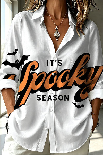Halloween Shirts Featuring Ghosts and Spooky Designs.