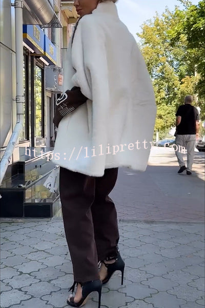 Fashion Sports Stripe Print and Ribbed Embroidered Long Sleeve Zipper Stand Nack Pocket Plush Coat