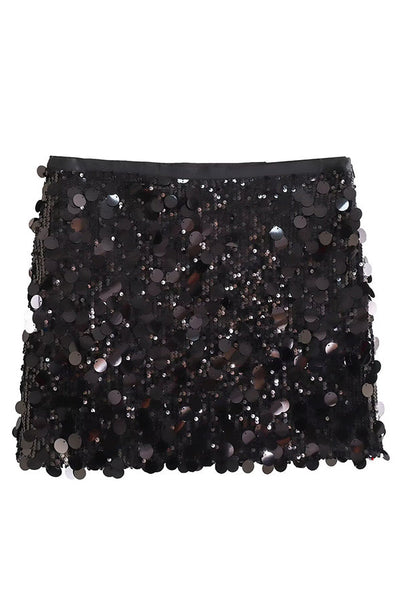 Fashion Sequin Sexy Slim Mini Skirt