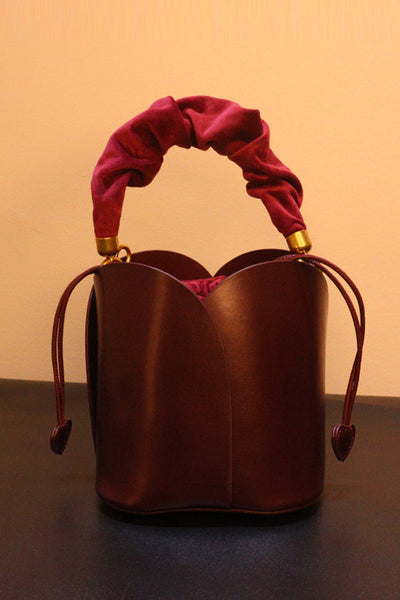 Luxury Petal-shaped Bucket Bag