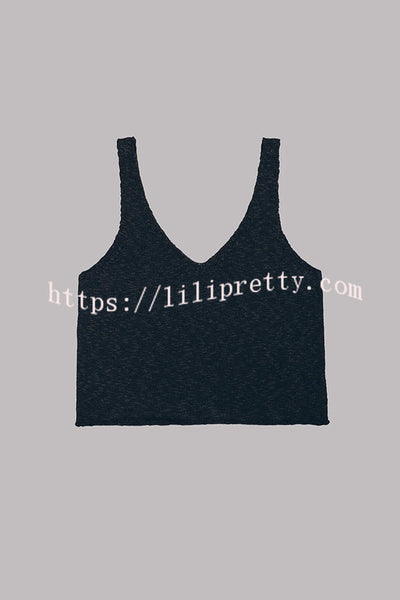 Happy Weekend Knit Loose Tank