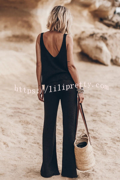 Happy Weekend Knit Loose Tank