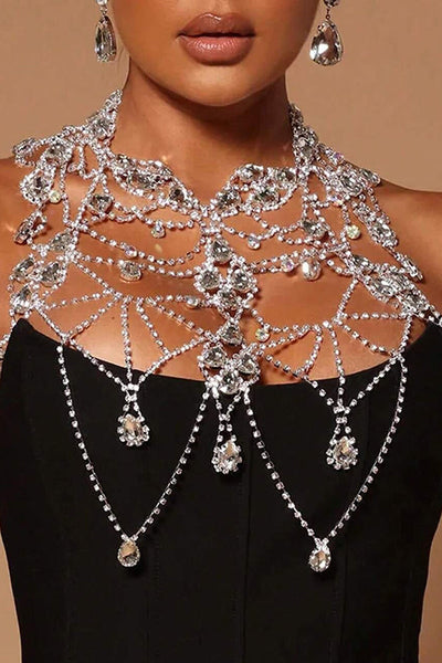 Luxury Rhinestone Multi-layer Fashion Necklace