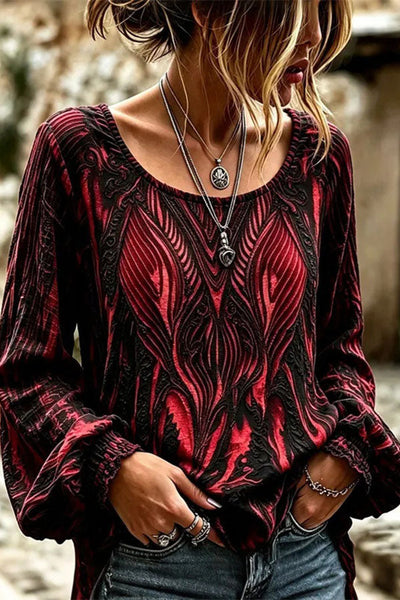 Spooky Season Velvet Long Sleeve Halloween Shirt