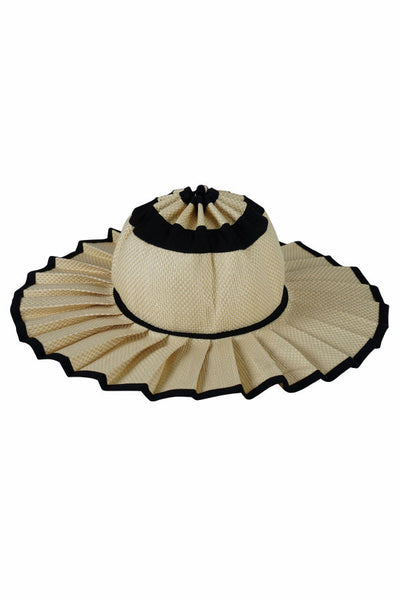 Stylish Foldable Sun-protective Woven Casual Straw Hat