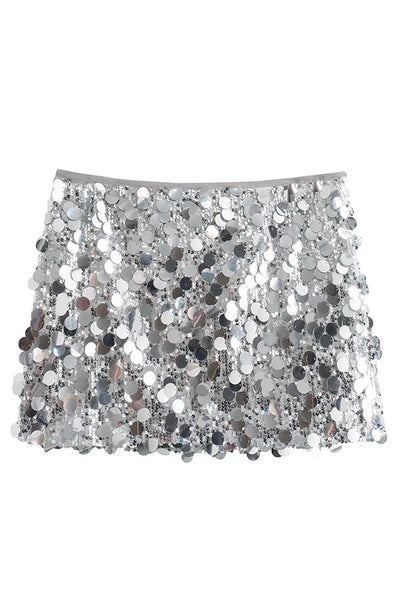 Fashion Sequin Sexy Slim Mini Skirt