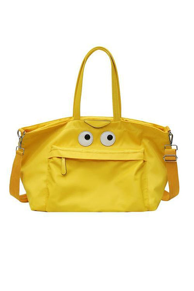 Duffle Eyes Suitcases Bag - girlyrose.com