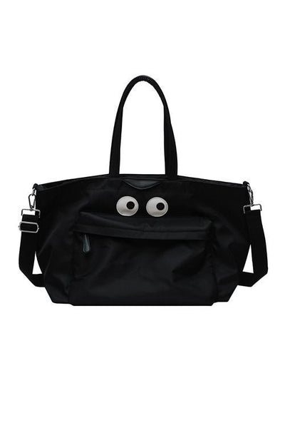 Duffle Eyes Suitcases Bag - girlyrose.com