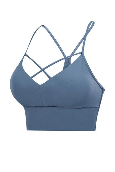 Hollow Backelss Bra