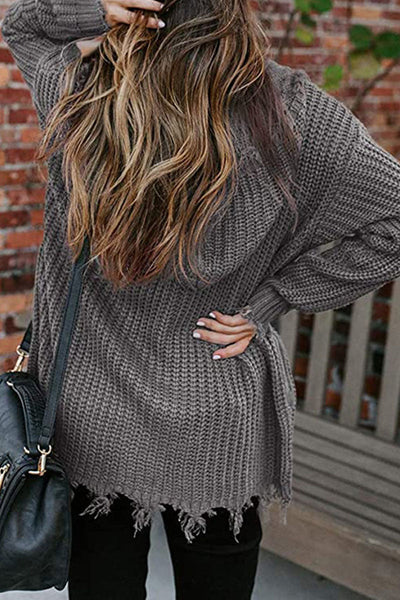 Fashion Casual Adult Solid Cardigan Hooded Collar Tops(6 Colors)