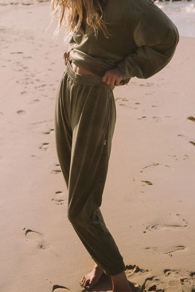 Street Solid Patchwork Turndown Collar Long Sleeve Two Pieces(3 Colors)