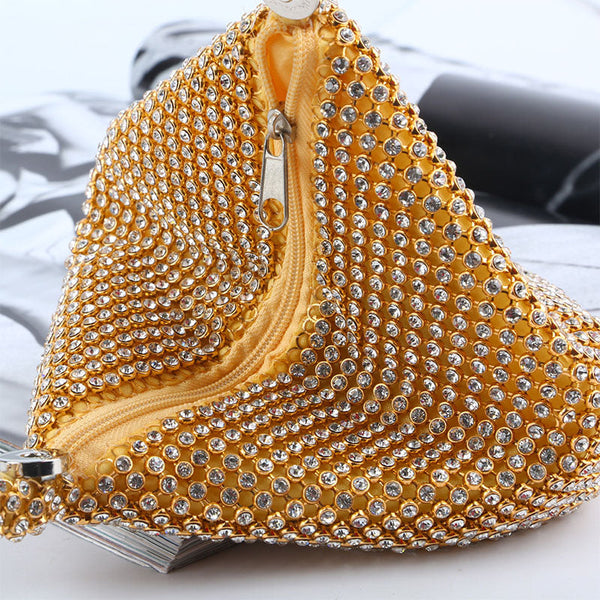 Fashion Rhinestone Patchwork Bags