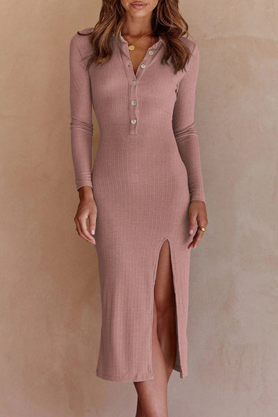 Celebrities Elegant Solid Solid Color Turndown Collar One Step Skirt Dresses
