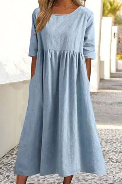 Women's Casual Cotton Dress