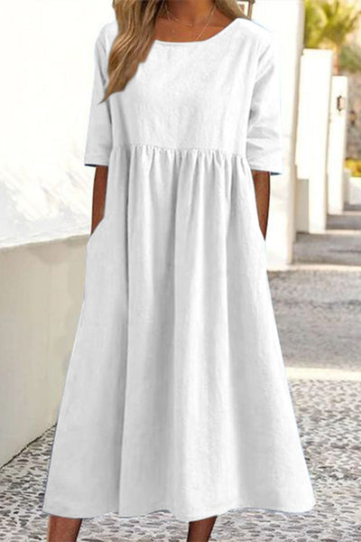 Women's Casual Cotton Dress