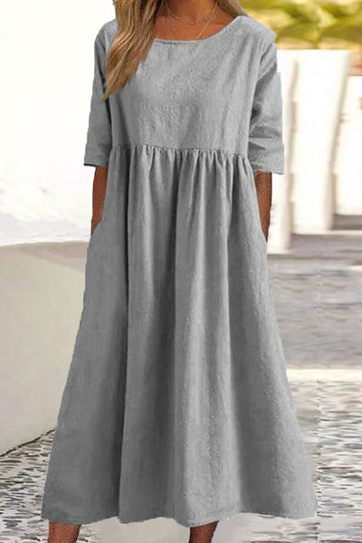 Women's Casual Cotton Dress
