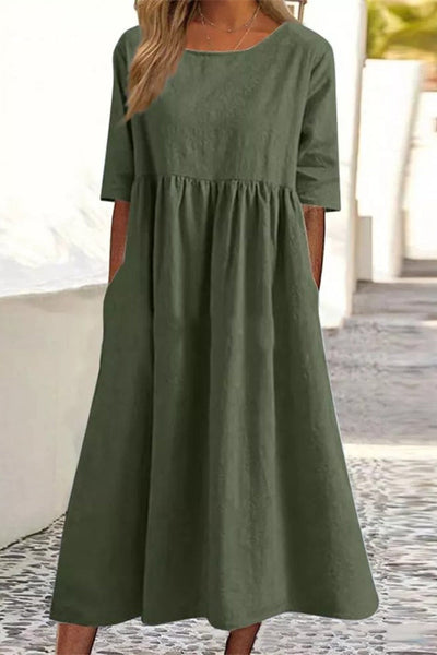 Women's Casual Cotton Dress