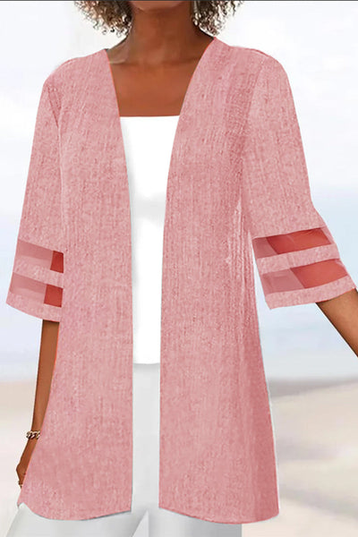 Casual Solid Outerwear
