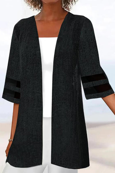 Casual Solid Outerwear