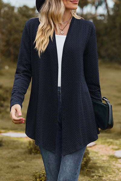 Casual Solid Patchwork V Neck Outerwear