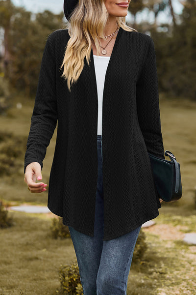 Casual Solid Patchwork V Neck Outerwear