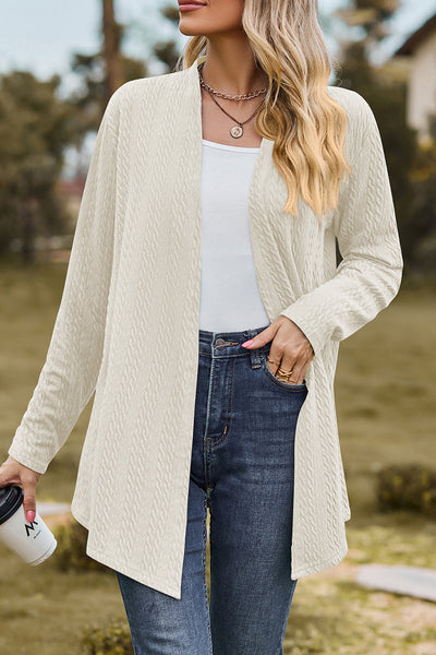 Casual Solid Patchwork V Neck Outerwear