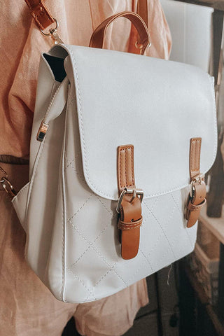 Contrast strap Backpack