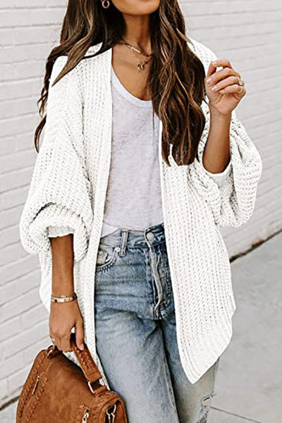 Open Front Classical Cardigan