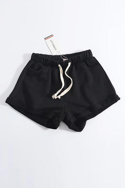 Pockets Drawstring Shorts