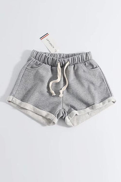 Pockets Drawstring Shorts