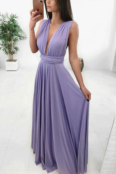 Cross Backless Sleeveless Maxi Dress - girlyrose.com