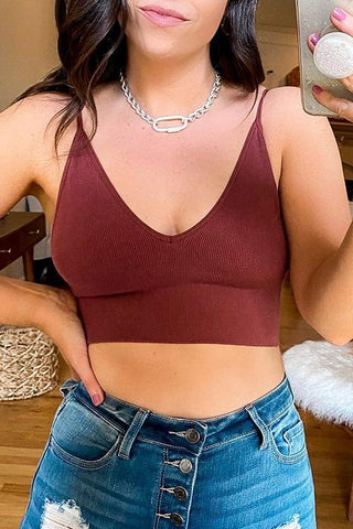 Seamless U Back Bra Top