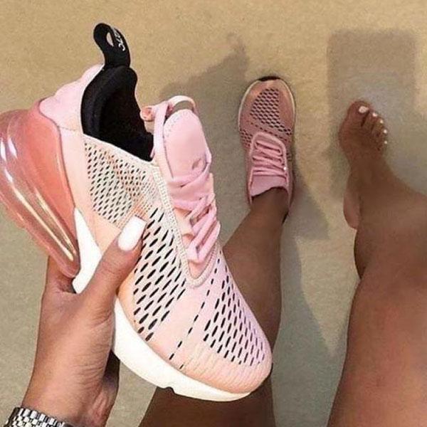 Lydiashoes Lace-Up Air Cushion Sneakers