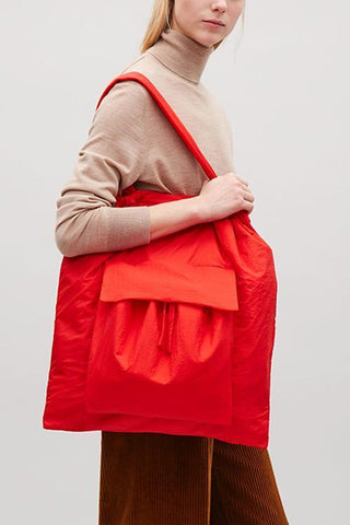 Drawstring Tote Shoulder Bag - girlyrose.com