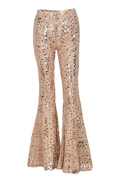 Stunner Flares Sequin Pants