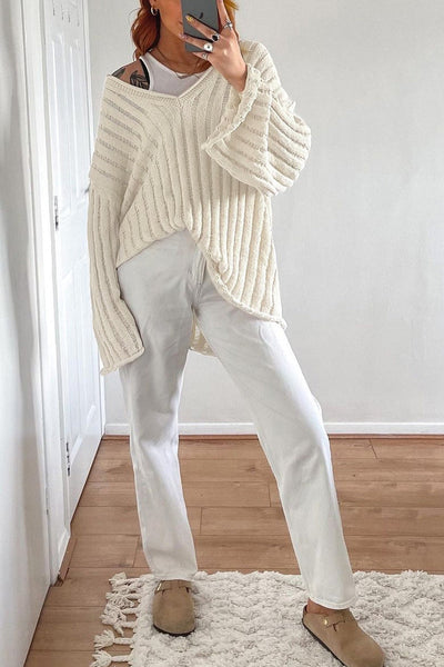 Hemming V Neck Sweater