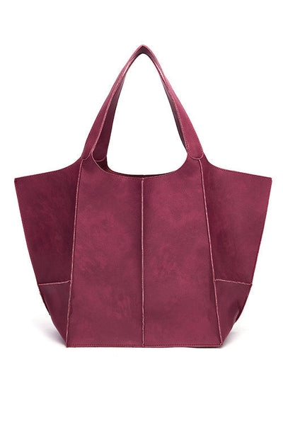 Oversized Leather Tote Bag